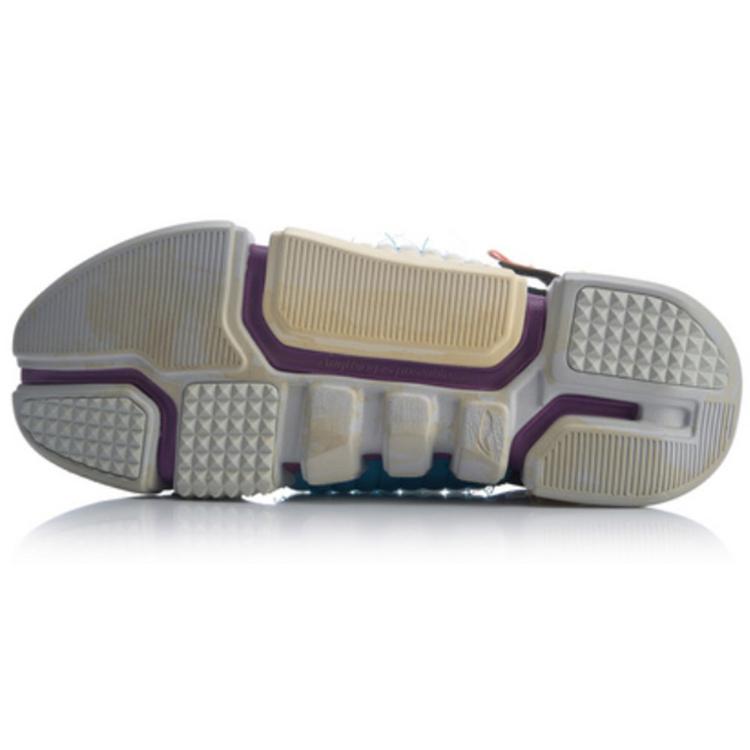 Li Ning Essence 2 Amortyzacja Antypoślizgowe Odporne na Ścieranie Wysokie Vintage Buty do Koszykówki Męskie Wielokolorowe AGBQ063-1