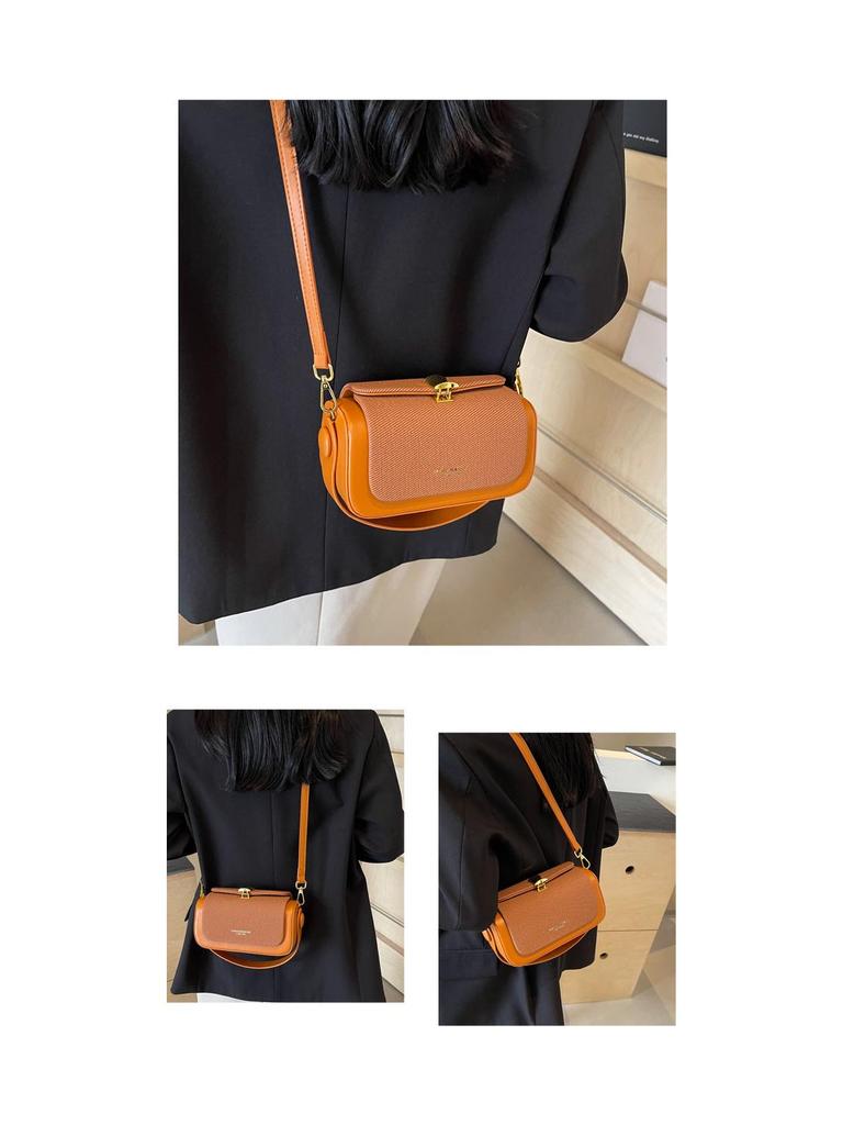 Women's Color Block Handbag - Versatile Crossbody and Shoulder Bag