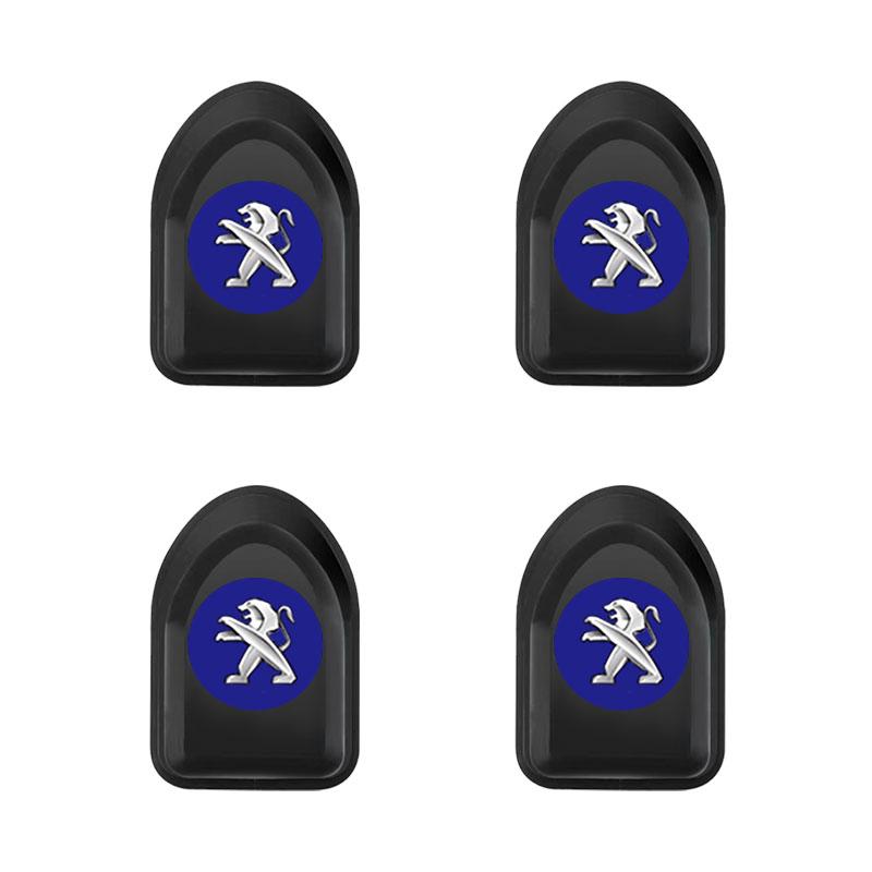 Mini Car Hooks Black Self Adhesive Invisible Hooks Interior Storage Holder For Peugeot 308 408 508 RCZ 208 3008 2008 206 207 108 406 407 408 206 207