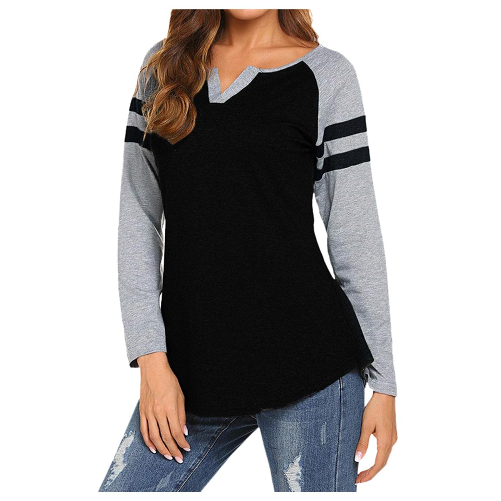 

Весенняя разноцветная полосатая футболка с V-образным вырезом и цветовым сочетанием 2021 года L чёрный