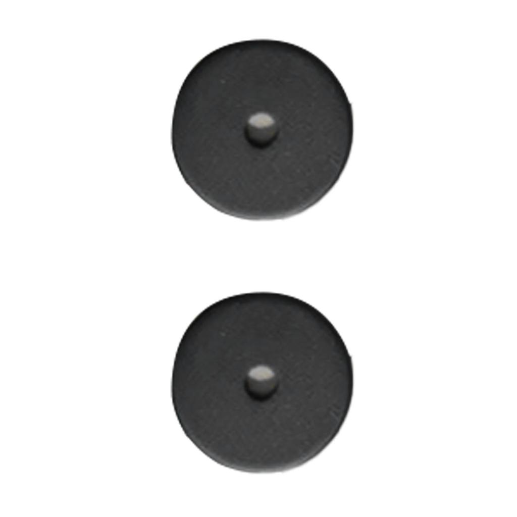 Sliding Barn Door Handle Carbon Steel 4.8mm Thick Double Sided Barn Door Push Pull Handle Black