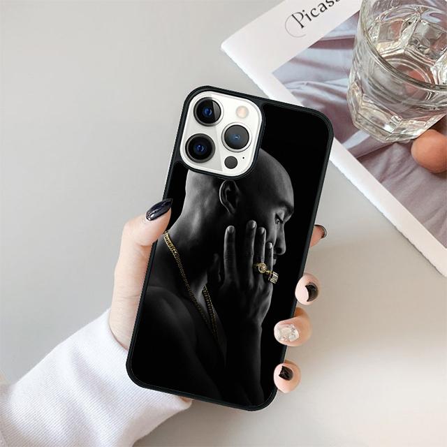 Tupac 2pac Phone Case Cover For iPhone 17 Air 16 15 14 13 11 12 Pro Max Max Plus Back Cover