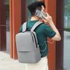 Neuer Unisex-Rucksack, einfarbig, wasserdicht und atmungsaktiv, Business-Mode, lässig, All-Match, Tagessparrucksack