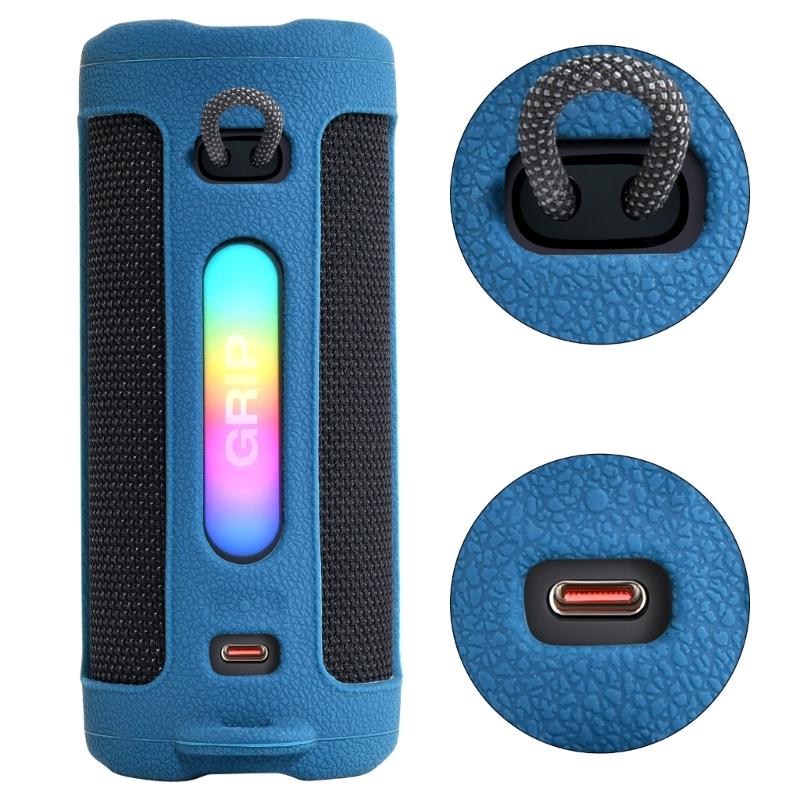 Shockproof Silicone Protective Cover For GRIP Portable Speaker With Comfortable Shoulder Strap Storage Bag Replacement