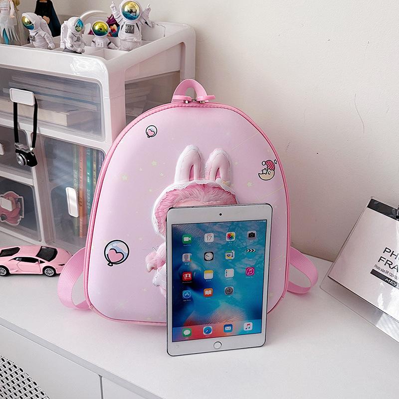 Children's School Bag Cartoon EVA Hard Shell Bag Labub Boys and Girls Backpack Large Capacity Backpack