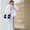Women's Winter Knitted Fluffy Long-sleeved Sweater