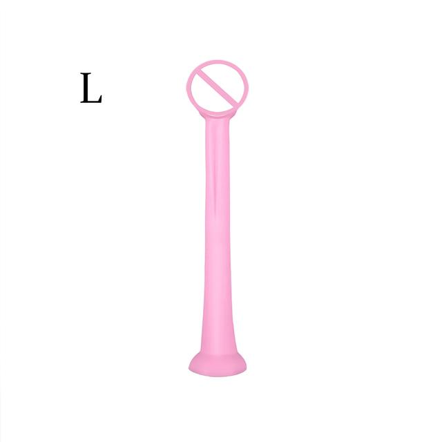 Liquid Silicone Anal Plug Long Butt Plug Big Dildos Stimulate Anus and Vagina Soft Anal Dilator Penis Sex Toys Dick Sex Products