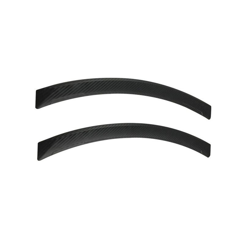 2pcs 45cm Universal Car Wheel Eyebrow Arch Mouldings Fender Strips Trim Stickers Protector Strips