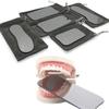1Pc Dental Rhodium Occlusal 2-Side Reflector Intraoral Photographic Glass Mirror