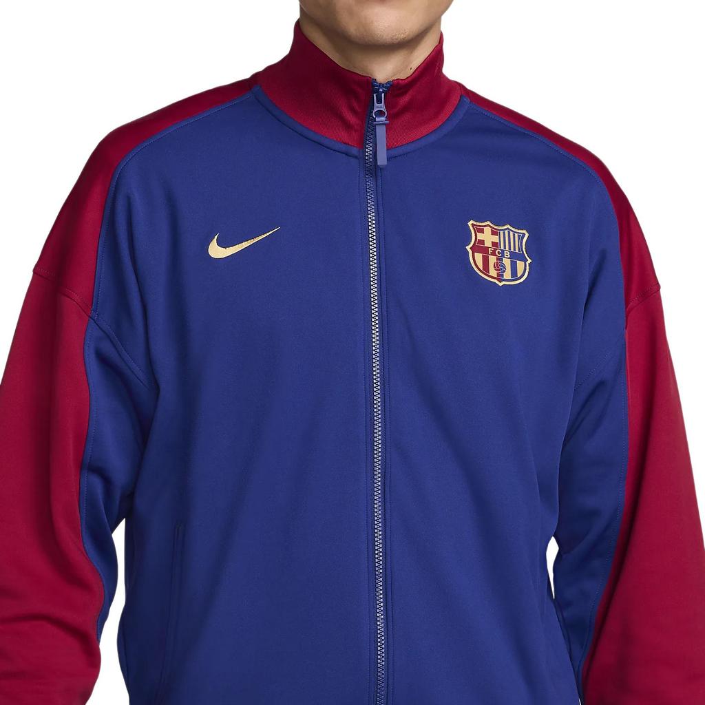 New Nike Fc Barcelona Academy Pro Home Men's Nike Dri FIT Soccer Anthem Jacket FN9625-455
