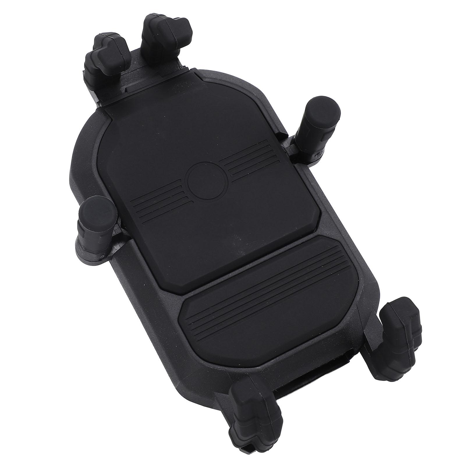 Electric Motorcycle Phone Mount Shockproof Mountain Bike Phone Holder Quick Install Handlebar Clamp for Cycling