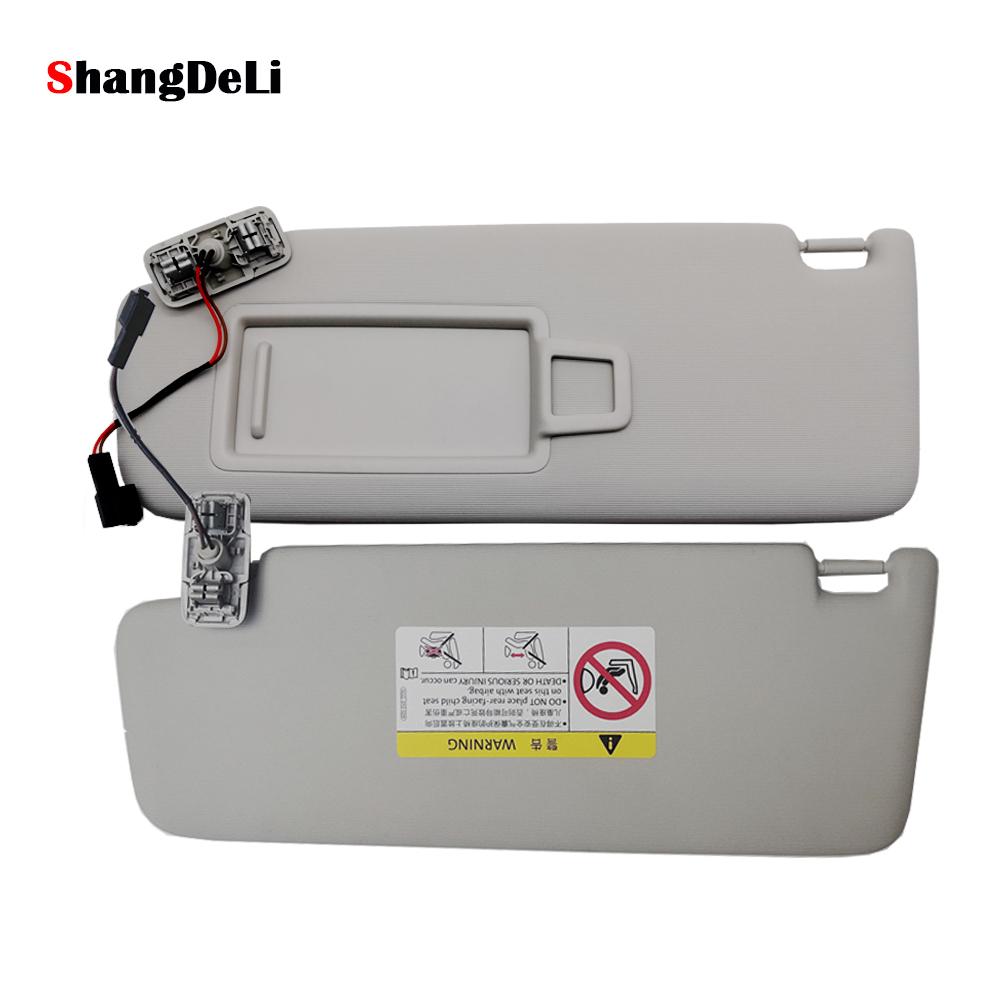 Auto Innen Sonnenblende LINKS Mit Spiegel Auto für VW Passat B8 Golf 7 SportsVan für Skoda Octavia 2015 -