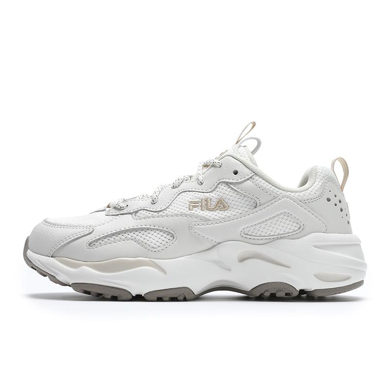 New FILA Vintage Collection Low Top Casual Shoes Women's Snow/Haze Gray F12W422113FSV