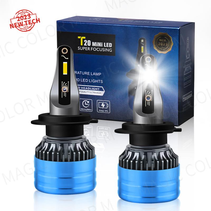 H4 LED Headlight H1 H3 H7 H11 880 9005 9006 CSP 5570 Chip Car Bulbs 6000LM 70W 6500K Hight Low Beam Fog Lamp Spotlight Canbus H1