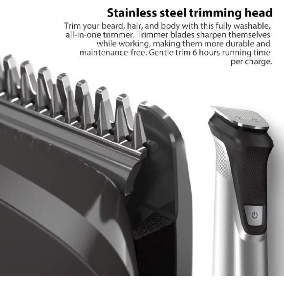 30mm Hair Trimmer Blade Replacement for Philips Norelco 30mm blade, # MG3750, MG5750, MG7750, MG7770, MG7790
