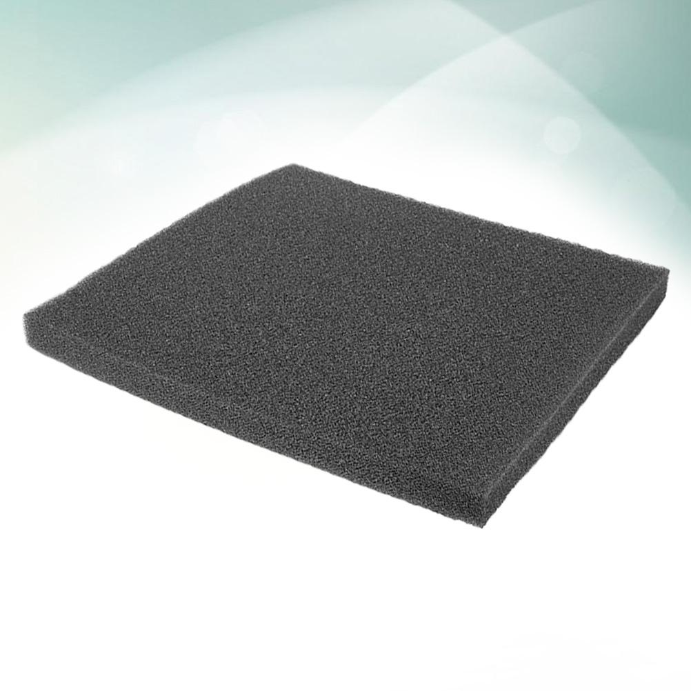 Biochemical Filter Sponge Aquarium Prefilter Media Filter Pad for Aquarium Fish Tanks (50x50x2cm, Big Hole)