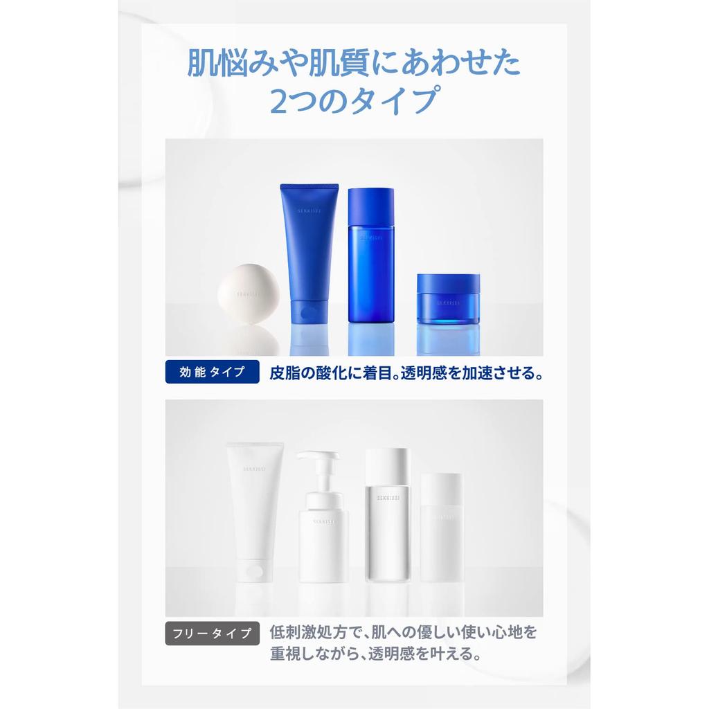 SEKKISEI Clear Wellness Gentle Wash 160mL - Soft Foamy Cleanser for Sensitive Skin, Pore Care, Unscented Facial Wash, 1 Bottle