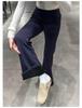 Women’s Fleece-Lined Micro-Flare Yoga Pants – High-Waisted, Slimming, Versatile for Autumn/Winter 2025