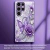 Schmetterling Heißverkauf Exquisit Schön Handyhülle Glas-Handyhülle für Samsung Galaxy S26 S25 S24 S23 S22 S21 FE Ultra Plus