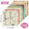 Big Sale/Pack Retro Style Map Stationery Scrapbook Card No Sticky Material Paper