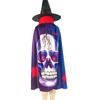 Halloween cape, makeup costume props, digitally printed pumpkin cape, ghost pattern, grim reaper cape, cape