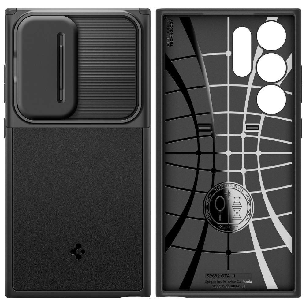 Spigen Optik Armor Galaxy S24 Ultra Black