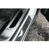 New 2x Real Carbon Fiber Car Scuff Plate Door Sill Cover Panel Step Protecors 25.8cm