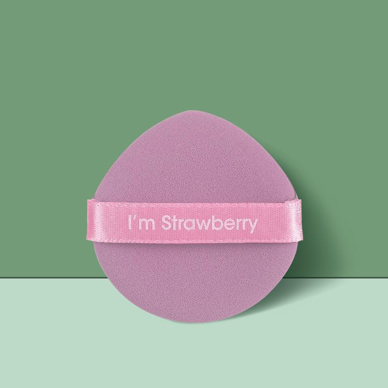 Air Cushion Puff Strawberry Pineapple Egg Yolk Pie Dry and Wet Dual-purpose, Become Big and Not Easy To Eat Powder Beauty Blender Seven Star Makeup