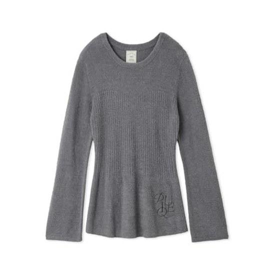 Gelato Pique Temperature Control Smoothie Rib Pullover PWNT254022 Womens