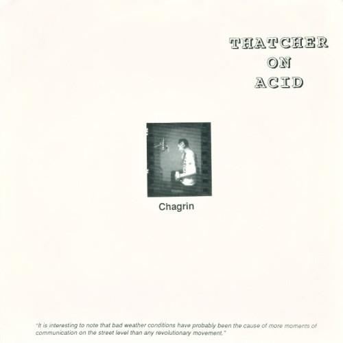 

7inch Record THATCHER ON ACID - Chagrin DAR008 Desperate Attem 1992 US Rock Used