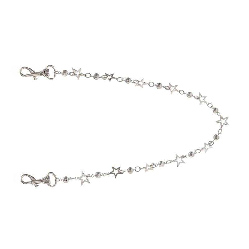 A52E Contemporary Star Bead Chain Pants For Individualistic And Fashion Forward Looks CN