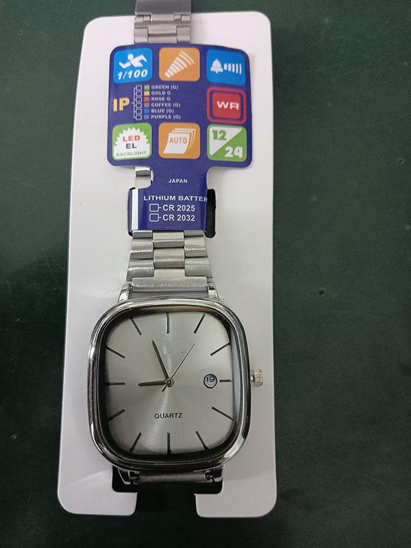 Simple Retro Steel Belt Electronic Watch Sports Waterproof Business Watch A-130