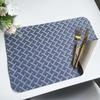 Polyester Herringbone Jacquard Fabric Placemats Non-Slip Heat-Resistant Creative Table Mats Home Dining Decor