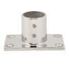 Multiple sizes Boat Handrail Fitting 90° Angle Silver Rectangular Base 316 Stainless Steel Heavy Duty Marine Yacht Handrail