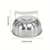 Easy Shape, Stainless Steel Japanese Style Onigiri Rice Ball Mold , Perfect for Clogs , Pumpkin Rice Balls, Ideal for Home and Restaurant Use