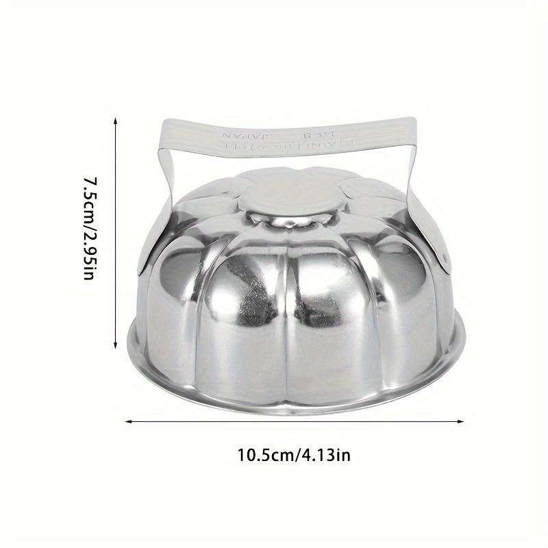 Easy Shape, Stainless Steel Japanese Style Onigiri Rice Ball Mold , Perfect for Clogs , Pumpkin Rice Balls, Ideal for Home and Restaurant Use