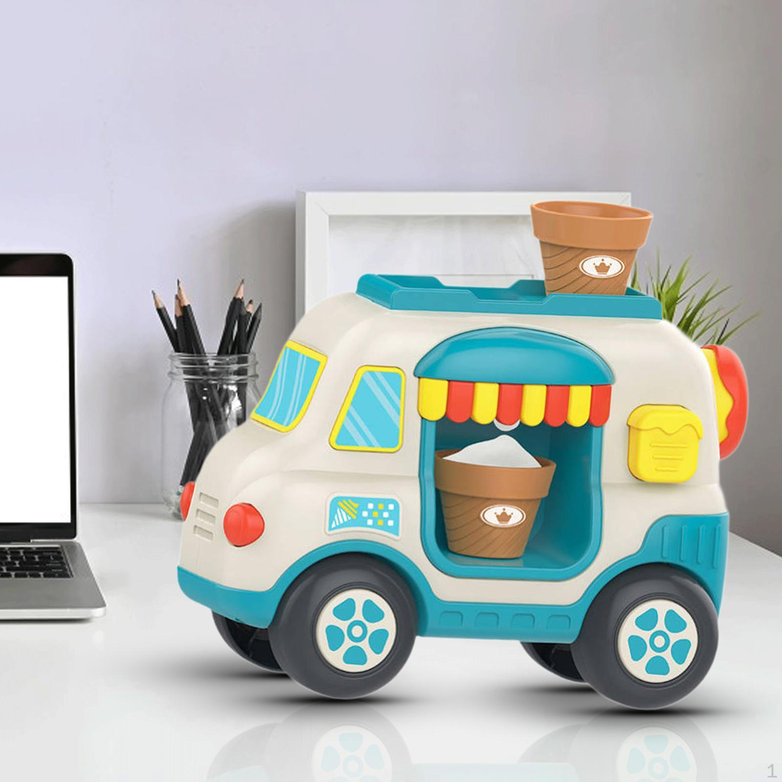 

Игрушки для ванны с пузырьками Машина для приготовления пены для мороженого Интерактивная игровая ванна Душ для девочек синий