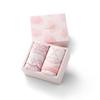 JILL STUART Bloom Ornament Towel Gift Set Face (2 Towels), Pink, Boxed, Scala, 58-3219250