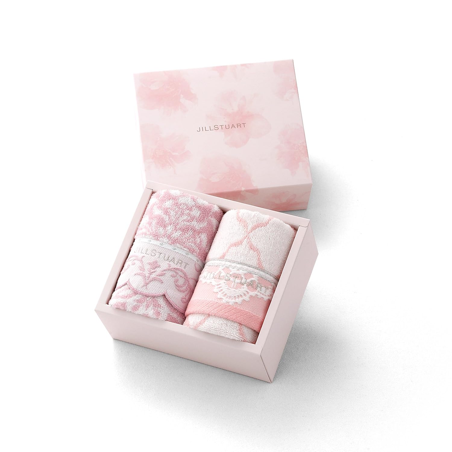

JILL STUART Bloom Ornament Towel Gift Set Face (2 Towels), Pink, Boxed, Scala, 58-3219250 розовый