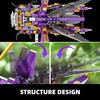 596PCS Mechanical Grasshopper Model Creating Modules Sets Rotatable DIY Learning Toy Sets Xmas Birthday Celebration Present Gifts