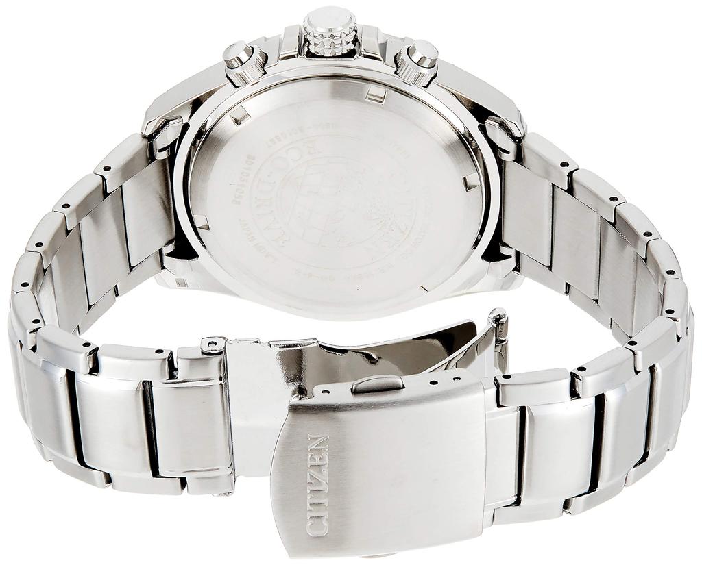 Citizen Solar Quartz Black Dial Watch Eco-Drive Men's AT2430-80E