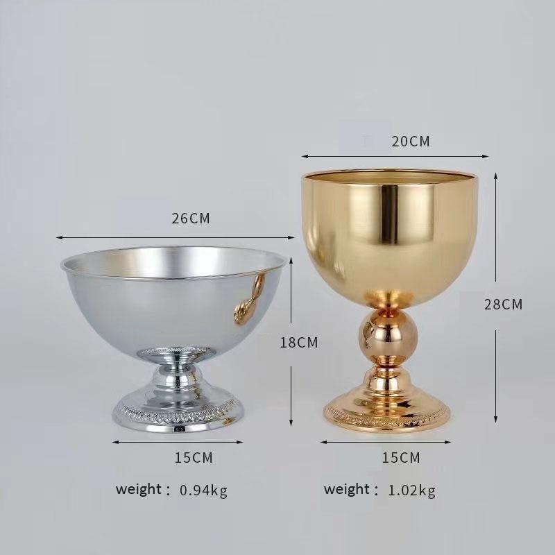 Metal Flower Vase Centerpiece Stands for Wedding Table Centerpiece