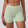 Women S Y2k Style High Waisted Butt Lifting Tight Yoga Shorts With Pockets