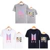BtsGrafisk Tryckt Modal T-shirt Oversized Streetwear Skjorta För Kpop-fans Sommar Casual