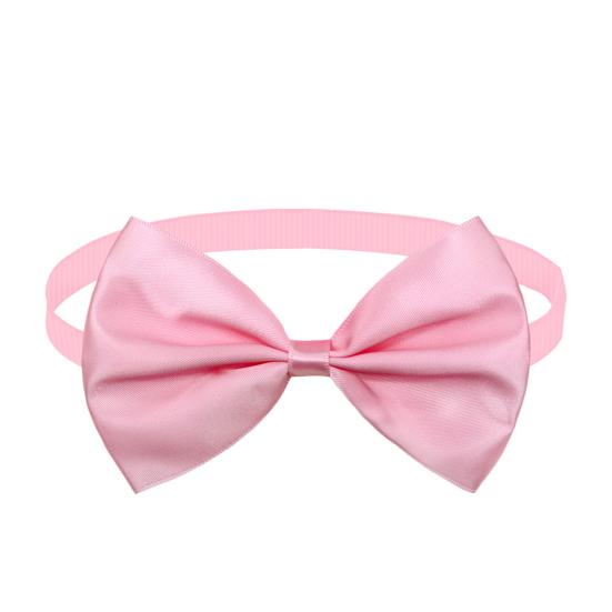 Pet Bow-knot Collar Adjustable Vivid Color Wear Resistant Super Soft Friendly To Skin Dress