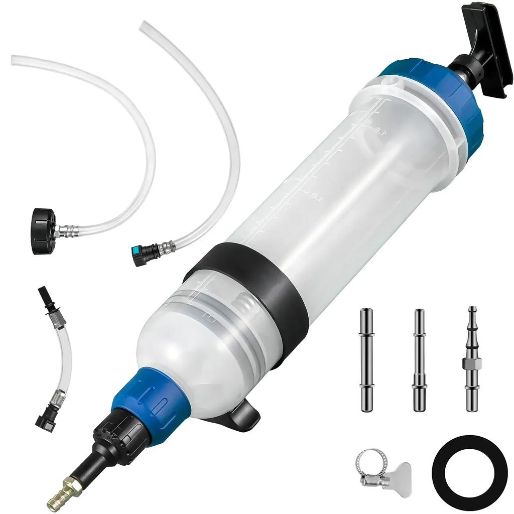 Oil Syringe Pump Syringe Fuel Transfer 200/500/150ML Large Capacity For Brake Fluid EngineSyringe Reusable Washable Pump