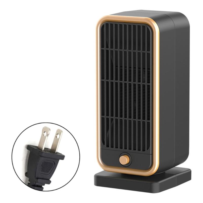 Small Electric Heater Efficient Heating Machine ABS Texture Provide Warmth for Office Desks and Home Environment