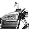 Sorry voor te dichtbij rijden Sticker Auto Vrachtwagen Voorruit Raam Grappige Vinyl Stickers Voorruit Motorfiets Carrosserie Decoratie Accessoires