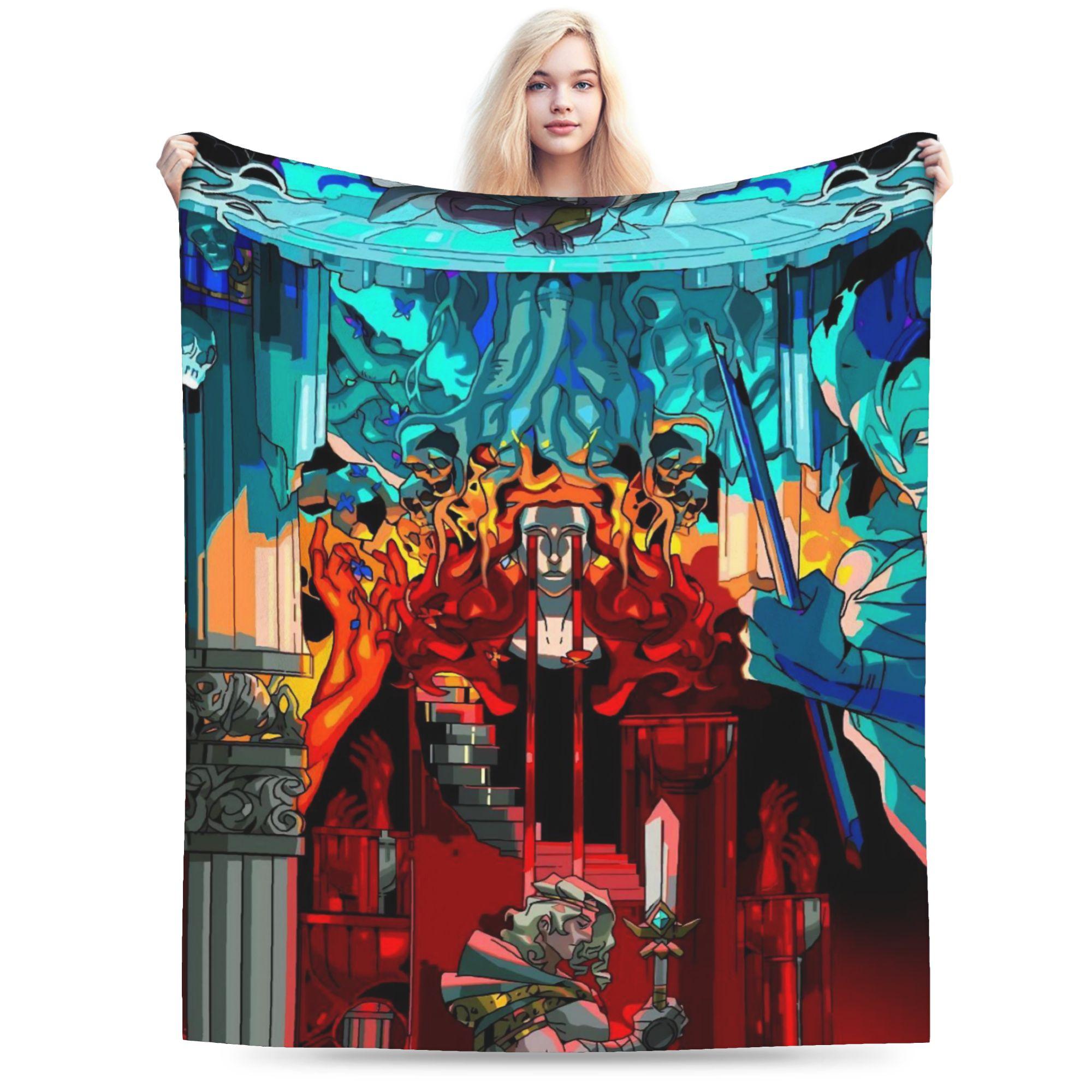 Hades Zagreus Blanket Quality Warm Soft Throw Blanket Winter Girls Boys Living Room Funny Bedspread 75X95CM