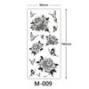 Waterproof Three-Dimensional Color Print Tattoo Sticker, Butterfly Flower Animal Tattoo